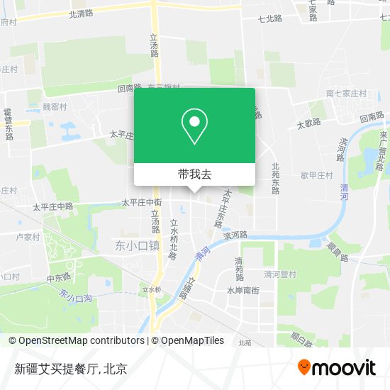 新疆艾买提餐厅地图