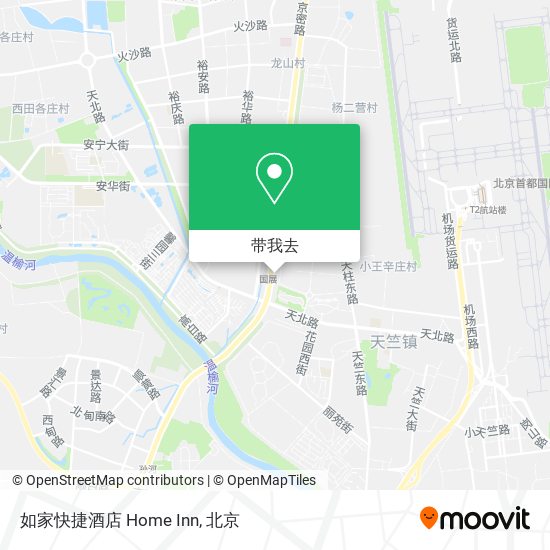 如家快捷酒店 Home Inn地图