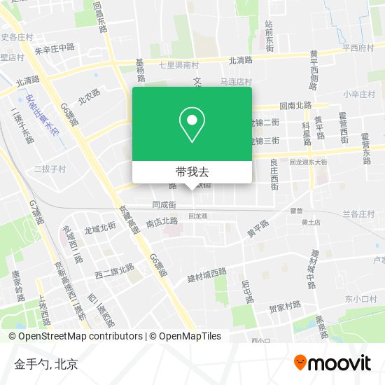 金手勺地图