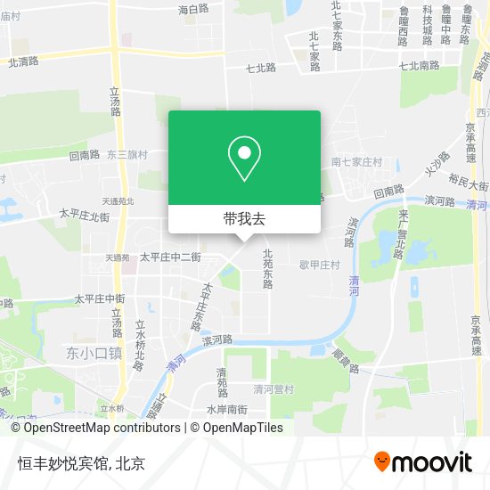 恒丰妙悦宾馆地图