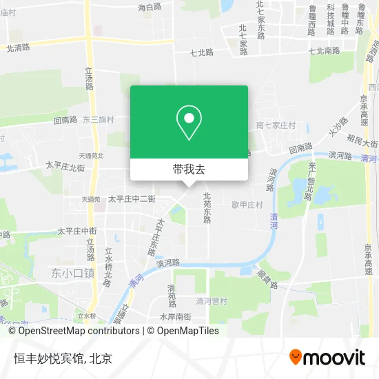 恒丰妙悦宾馆地图