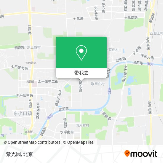 紫光园地图