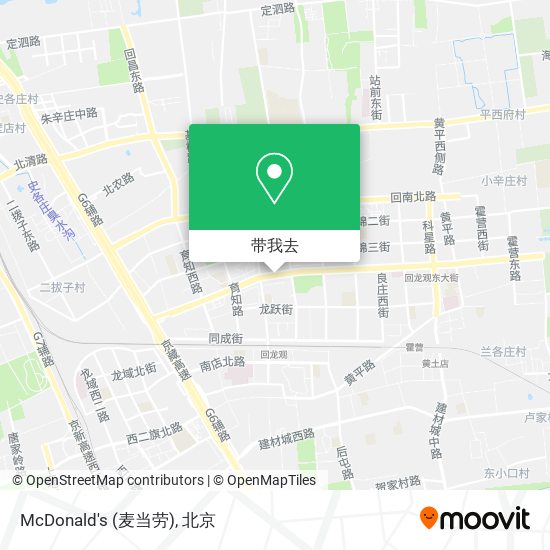 McDonald's (麦当劳)地图