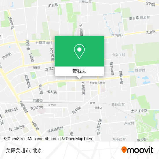 美廉美超市地图