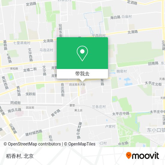 稻香村地图