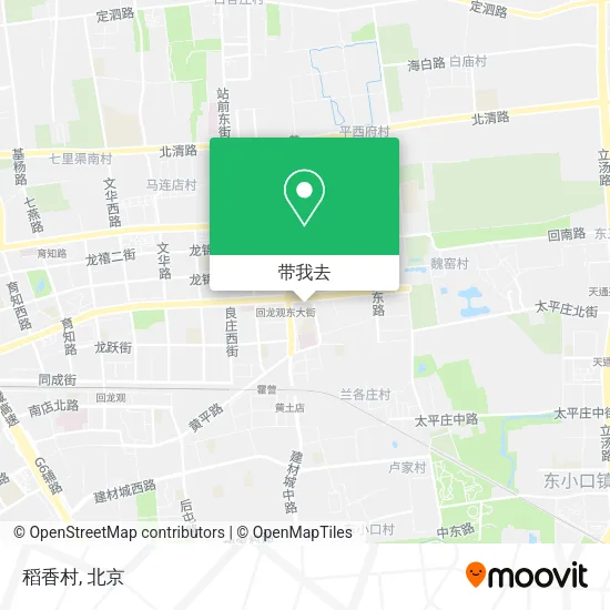 稻香村地图