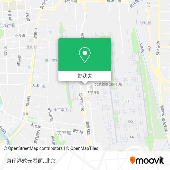 康仔港式云吞面地图