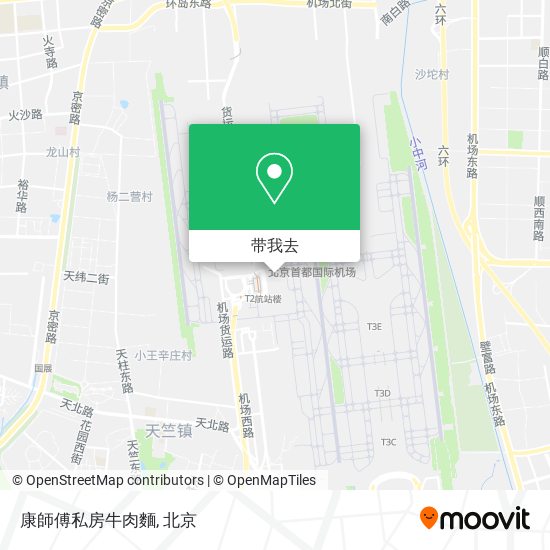 康師傅私房牛肉麵地图