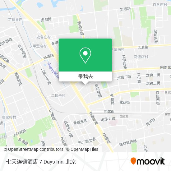 七天连锁酒店 7 Days Inn地图