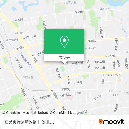 庄盛奥特莱斯购物中心地图