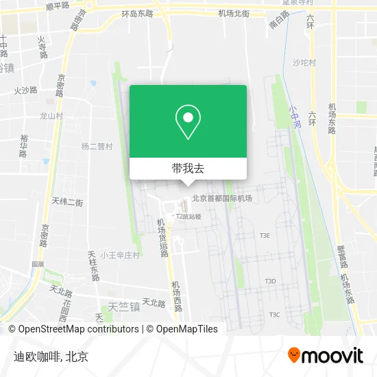 迪欧咖啡地图