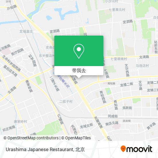 Urashima Japanese Restaurant地图