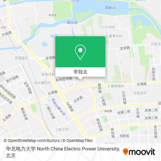 华北电力大学 North China Electric Power University地图