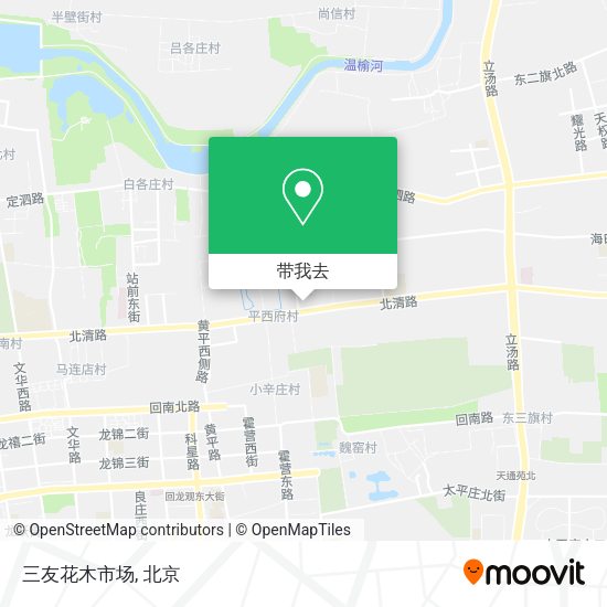 三友花木市场地图