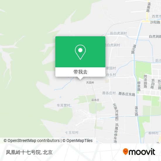 凤凰岭十七号院地图