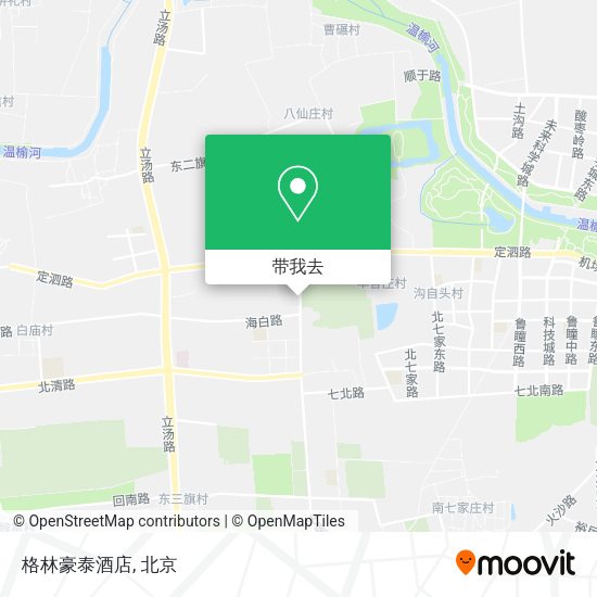 格林豪泰酒店地图
