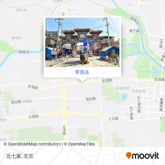 北七家地图