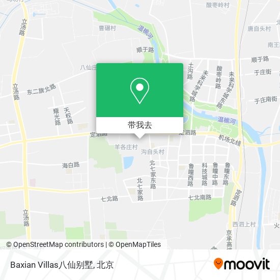 Baxian Villas八仙别墅地图
