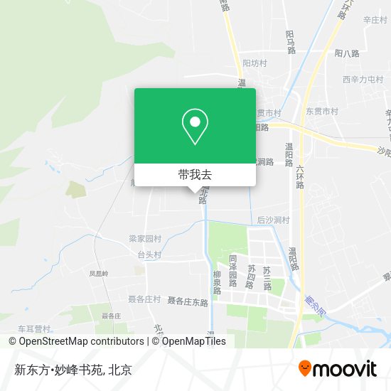 新东方•妙峰书苑地图