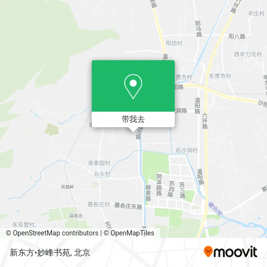 新东方•妙峰书苑地图