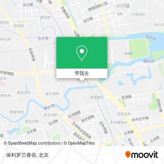 保利罗兰香谷地图