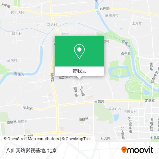 八仙宾馆影视基地地图
