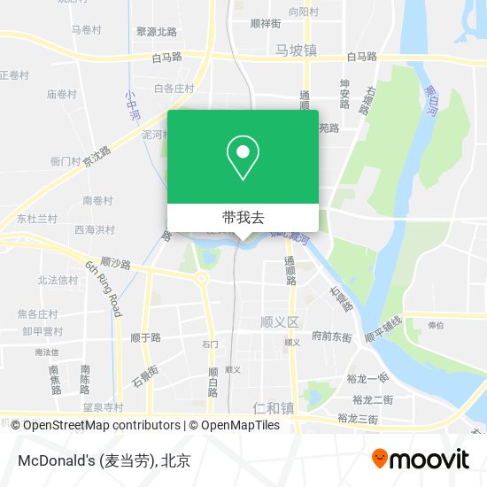 McDonald's (麦当劳)地图