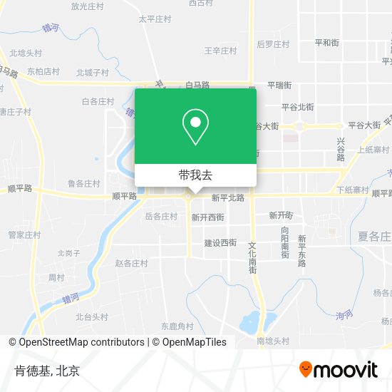 肯德基地图