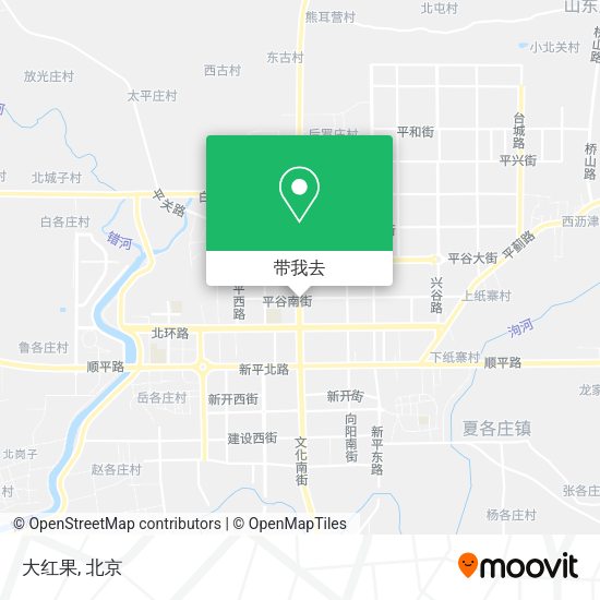 大红果地图