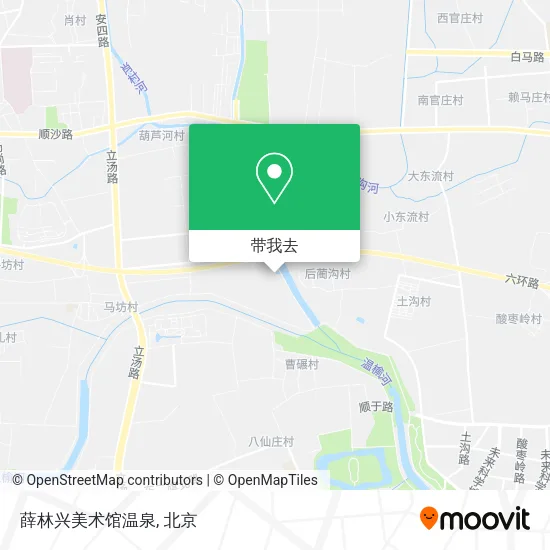 薛林兴美术馆温泉地图