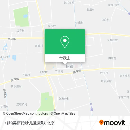 相约美丽婚纱儿童摄影地图