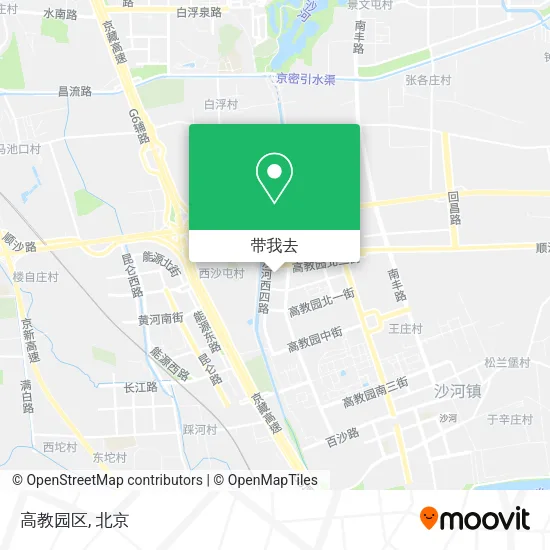 高教园区地图