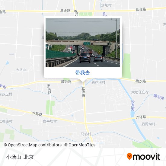 小汤山地图