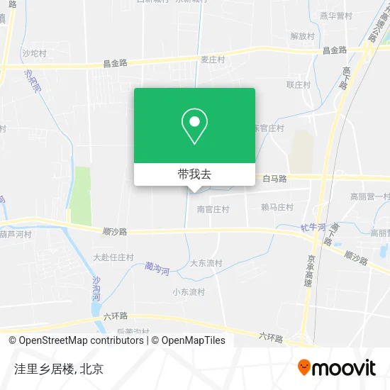 洼里乡居楼地图