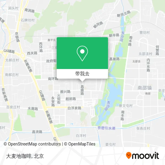 大麦地咖啡地图