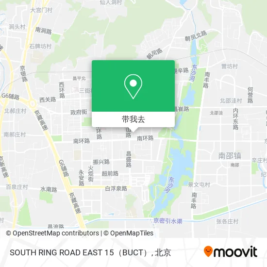 SOUTH RING ROAD EAST 15（BUCT）地图
