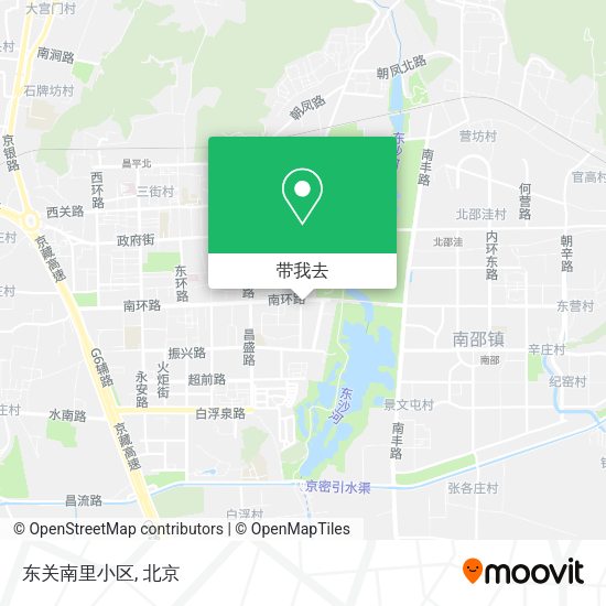 东关南里小区地图