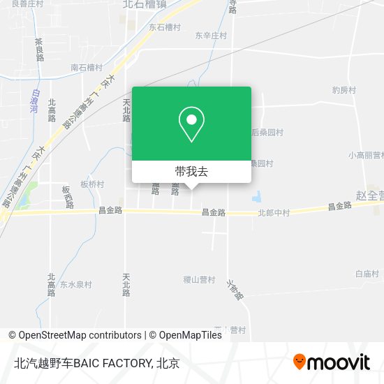 北汽越野车BAIC FACTORY地图