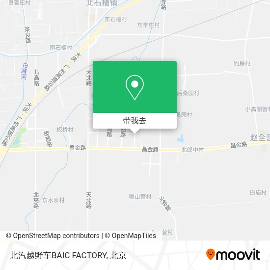 北汽越野车BAIC FACTORY地图