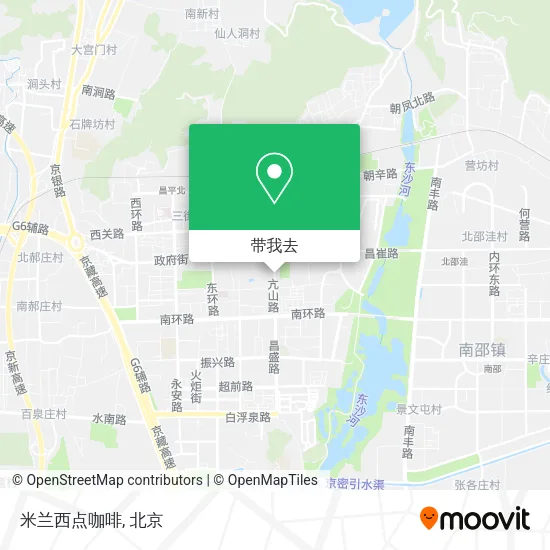 米兰西点咖啡地图