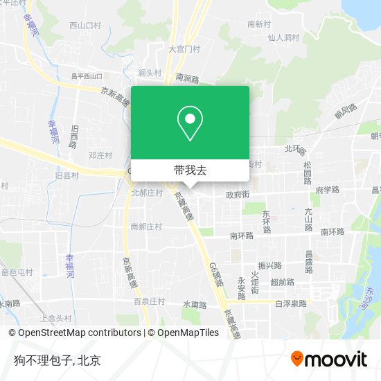 狗不理包子地图