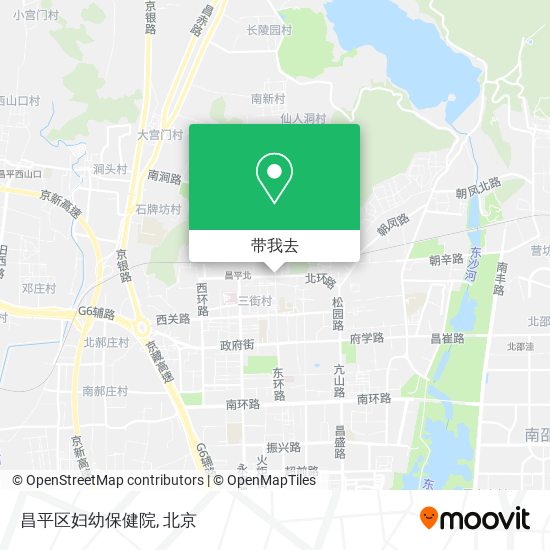 昌平区妇幼保健院地图