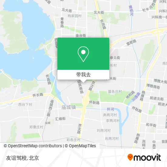 友谊驾校地图