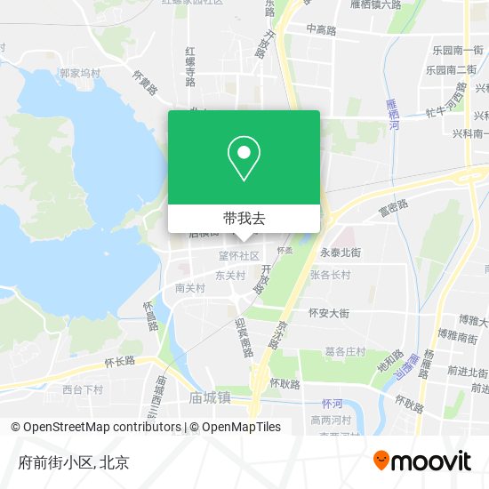 府前街小区地图