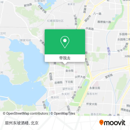 眉州东坡酒楼地图