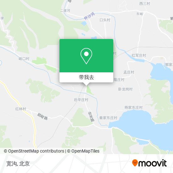 宽沟地图