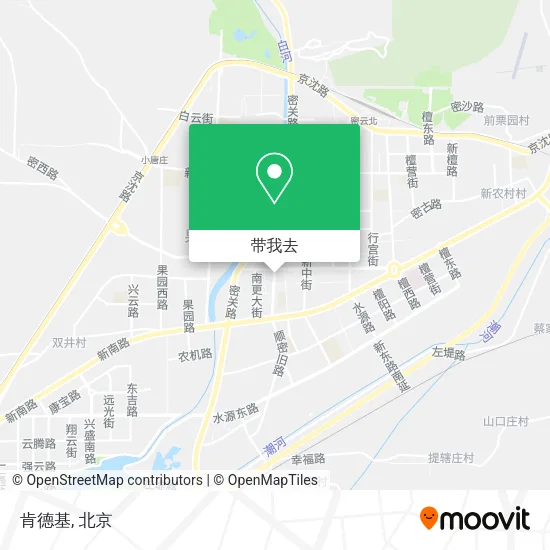 肯德基地图