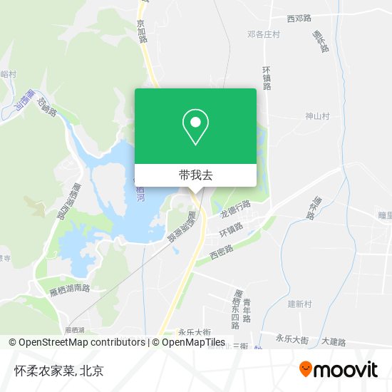 怀柔农家菜地图