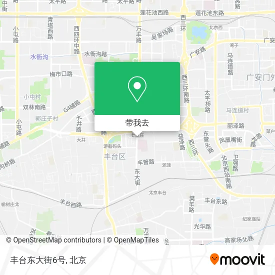 丰台东大街6号地图