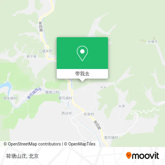 荷塘山庄地图